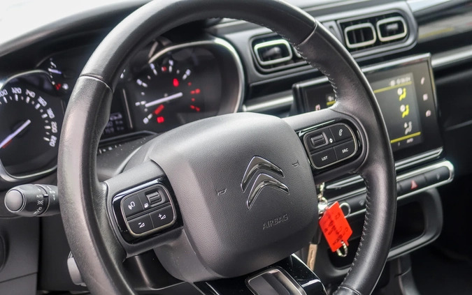Citroen C3 cena 42900 przebieg: 123153, rok produkcji 2017 z Olszyna małe 436